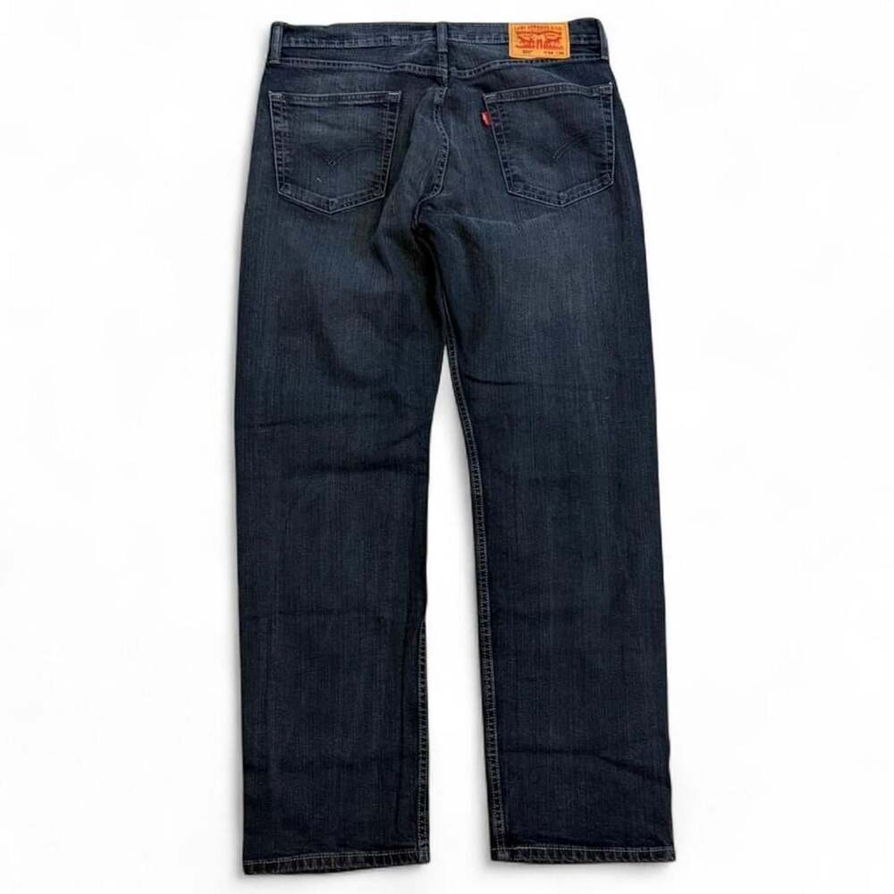 Levi's 505 Regular Fit Dark Wash Denim Jeans W34 L32